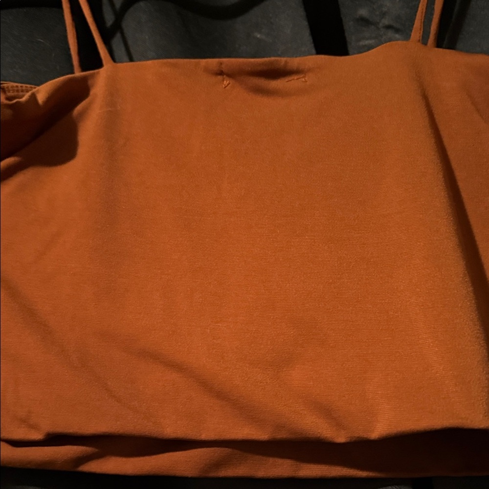 Mind Code Women's Rust Camisole - Picture 4 of 4